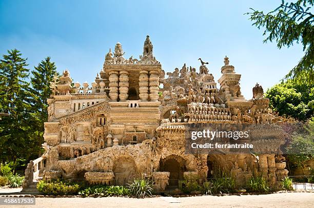 the ideal palace in hauterives - hauterives stock pictures, royalty-free photos & images