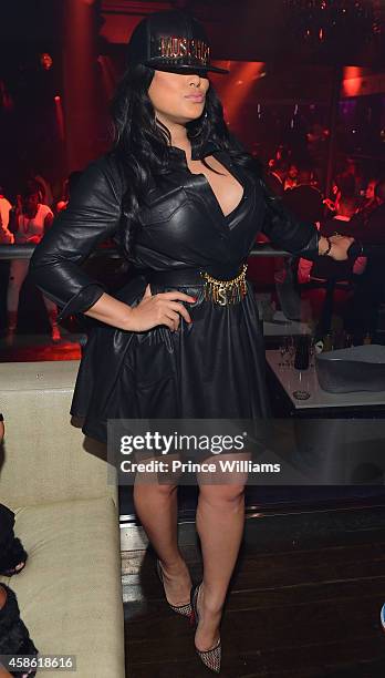 Emily Bustamante attends Prive on November 7, 2014 in Atlanta, Georgia.