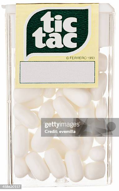 tic tac mint candy - tic tac stock pictures, royalty-free photos & images