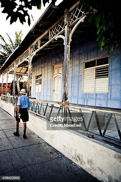 old cuban man - varadero beach stock pictures, royalty-free photos & images