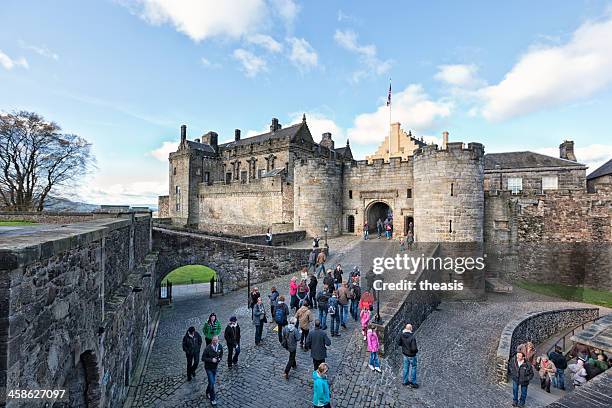 stirling castle - stirling scotland stock pictures, royalty-free photos & images