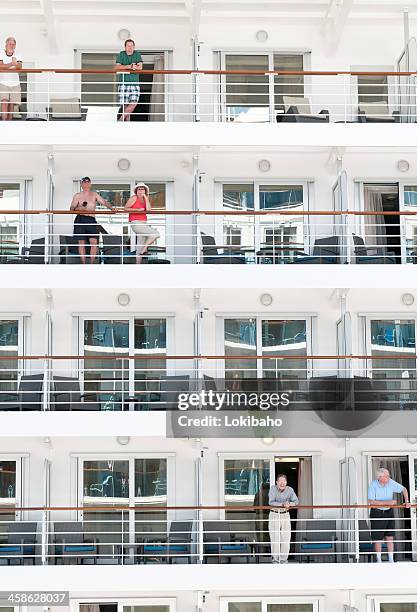 cruise ship passengers - panama canal and cruise stock pictures, royalty-free photos & images