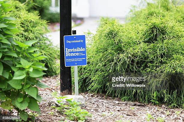 invisible fence brand sign - invisible stock pictures, royalty-free photos & images