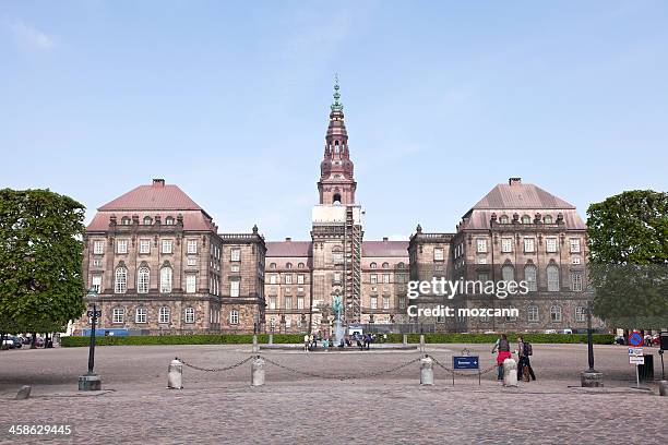 palácio de christiansborg - christiansborg - fotografias e filmes do acervo