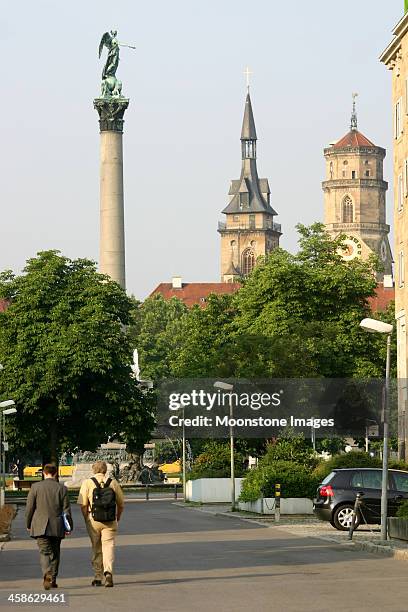 stuttgart in baden-wurttemberg, germany - stuttgart village stock pictures, royalty-free photos & images