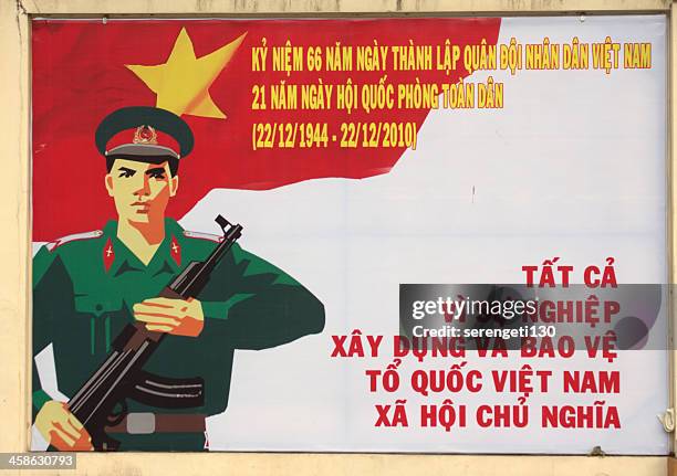 propagande du gouvernement vietnamien - propagande photos et images de collection