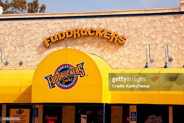 fuddruckers restaurante - chula vista - fotografias e filmes do acervo