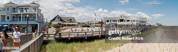 promenade – bethany beach-delaware, usa - bethany beach stock-fotos und bilder