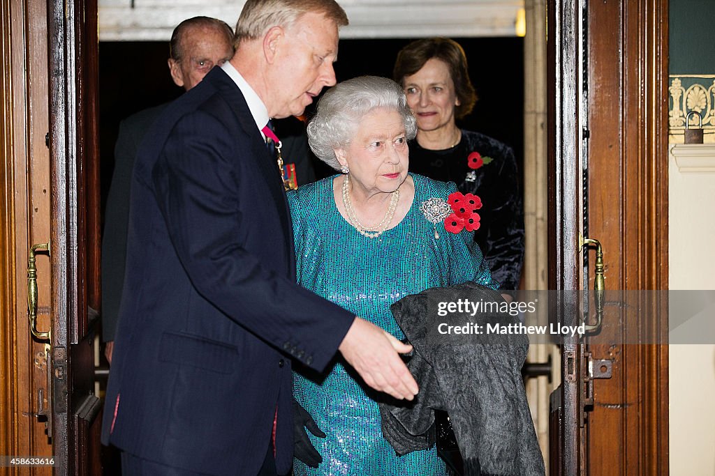 The Royal Family Attend The Festival of Remembrance