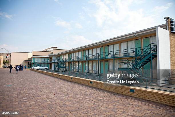 national civil rights museum (lorraine motel), memphis, tennessee, usa - martin luther king center stock pictures, royalty-free photos & images