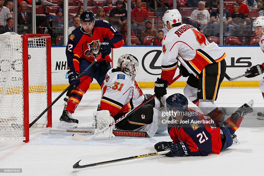 Calgary Flames v Florida Panthers