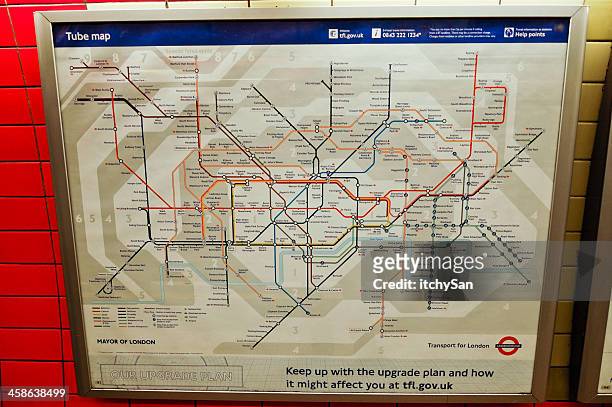 london subway map - tube map stock pictures, royalty-free photos & images