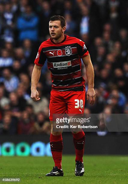 Harry Bunn of Huddersfield Town is seen during the Sky Bet Championship match between Fulham and Huddersfield Town at Craven Cottage on November 8,...