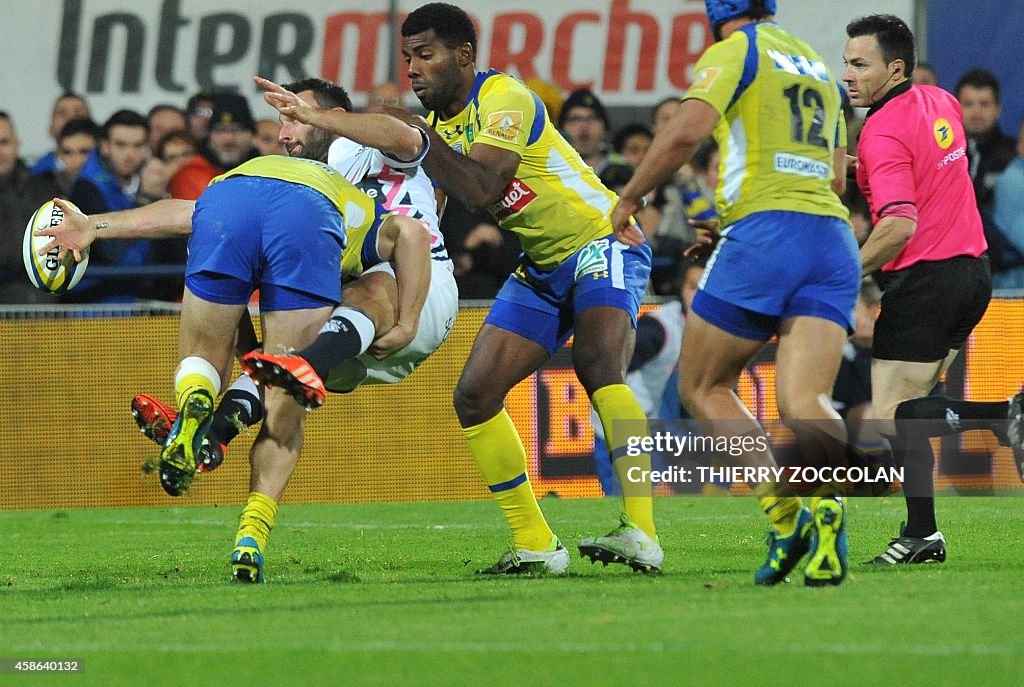 RRUGBYU-FRA-TOP14-CLERMONT-STADE FRANCAIS