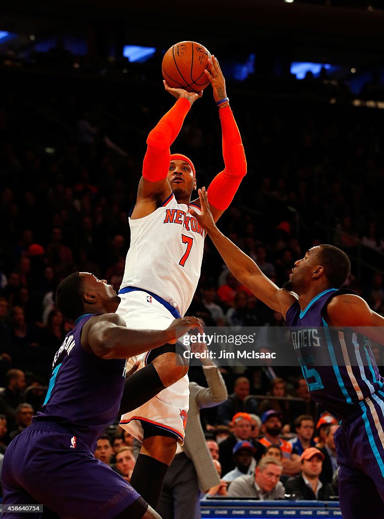 Charlotte Hornets v New York Knicks