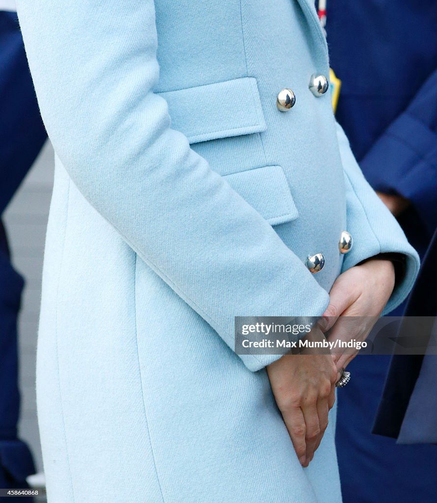 Duke & Duchess Of Cambridge Visit The Valero Pembroke Refinery