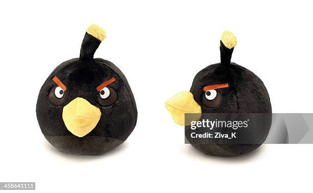 angry birds plush toys - angry birds namngivna videospel bildbanksfoton och bilder