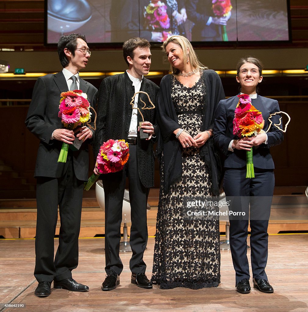 Queen Maxima Of The Netherlands Attends Franz Liszt Piano Competition