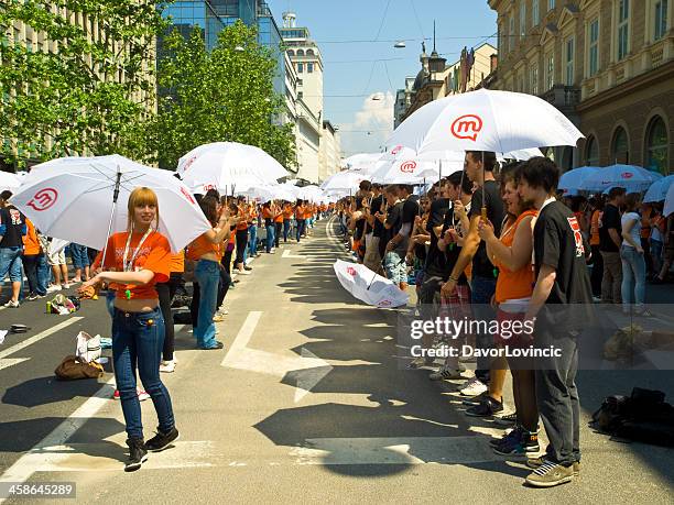 dance on street - square dancing stock pictures, royalty-free photos & images