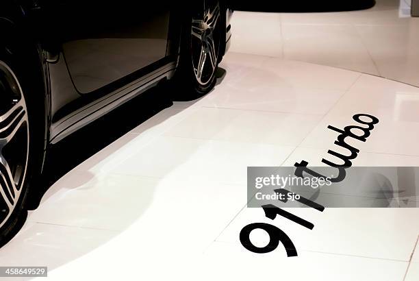 porsche 911 turbo - porsche 911 stock pictures, royalty-free photos & images