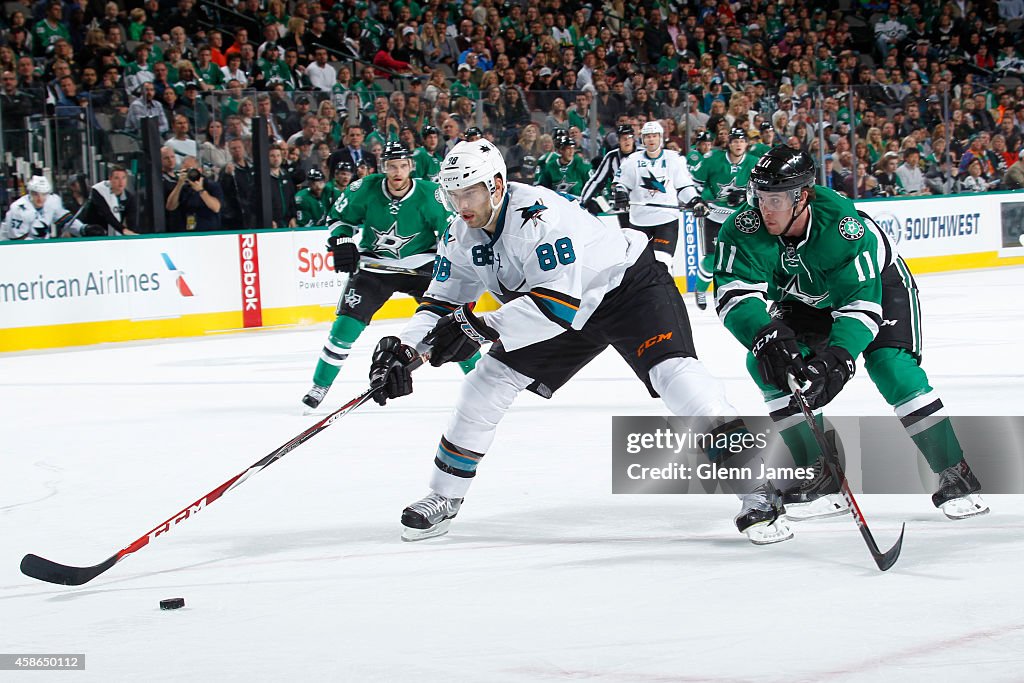 San Jose Sharks v Dallas Stars