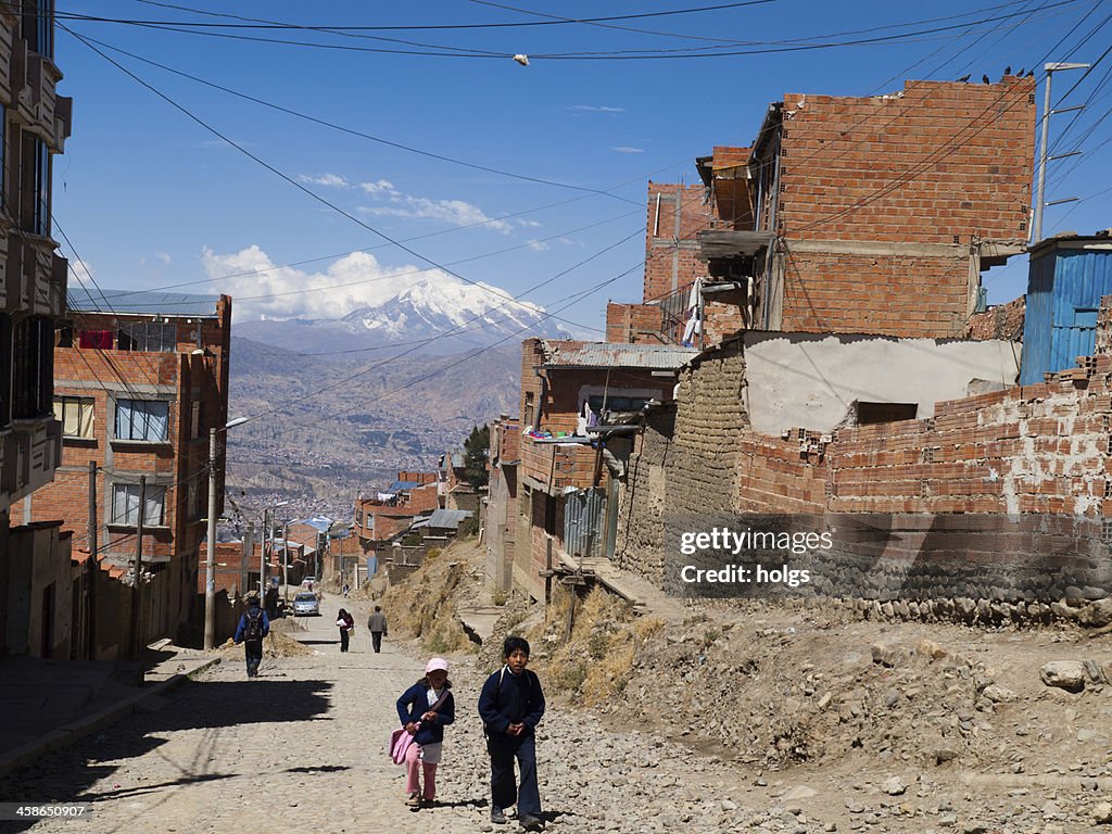 El Alto en La Paz, Bolivia