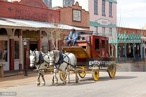 stagecoach - tombstone stock-fotos und bilder