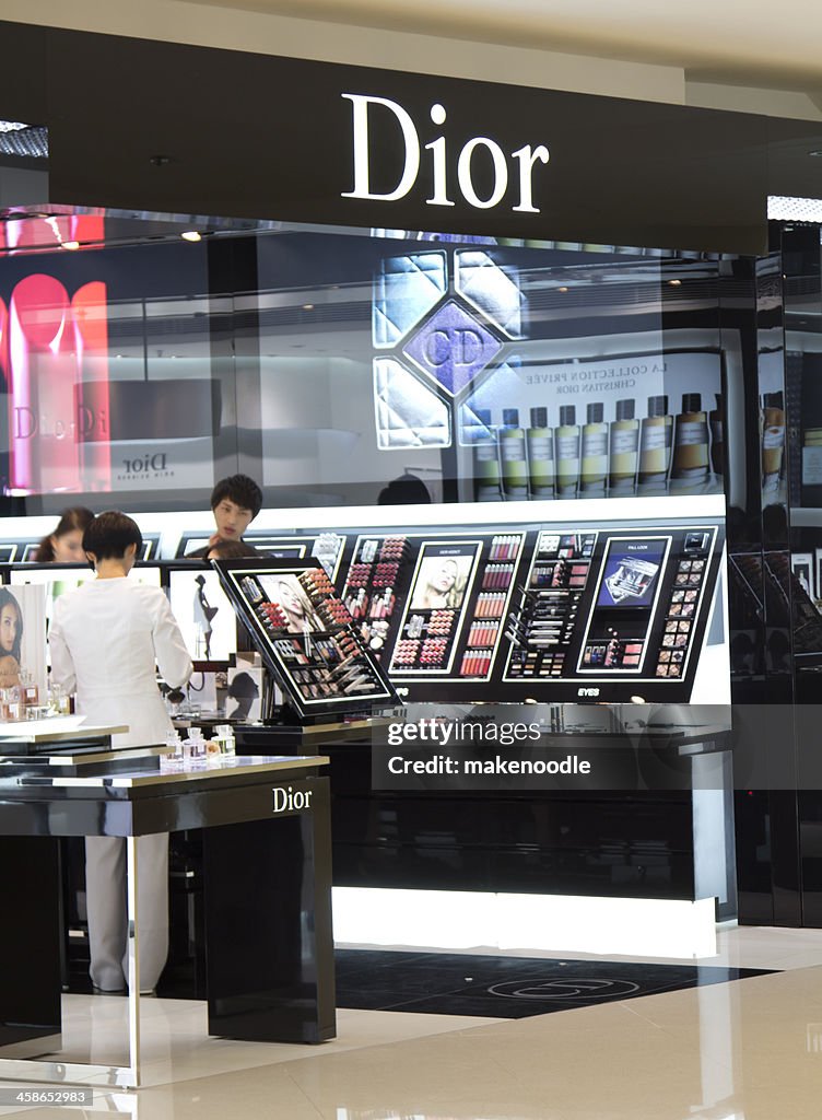 Dior Cosmetic Store in Hong Kong