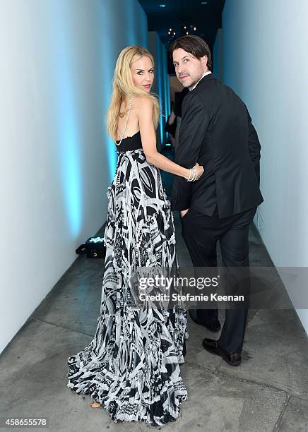 Designer Rachel Zoe and Rodger Berman attend the 2014 Baby2Baby Gala, presented by Tiffany & Co. On November 8, 2014 in Culver City, California.