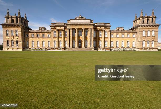 blenheim palace - blenheim palace stock pictures, royalty-free photos & images