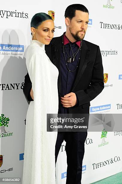 Nicole Richie and musician Joel Madden attend the 2014 Baby2Baby Gala, presented by Tiffany & Co. On November 8, 2014 in Culver City, California.