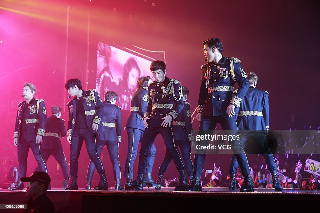 Super Junior Super Show 6 World Tour in Hong Kong 2014