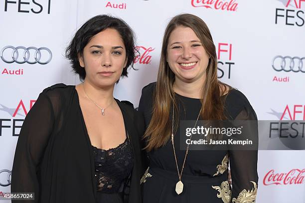 Director/Writer Chloe Okuno and Producer Lisa Gollobin attend the screening of "Inherent Vice" during AFI FEST 2014 presented by Audi at the Egyptian...