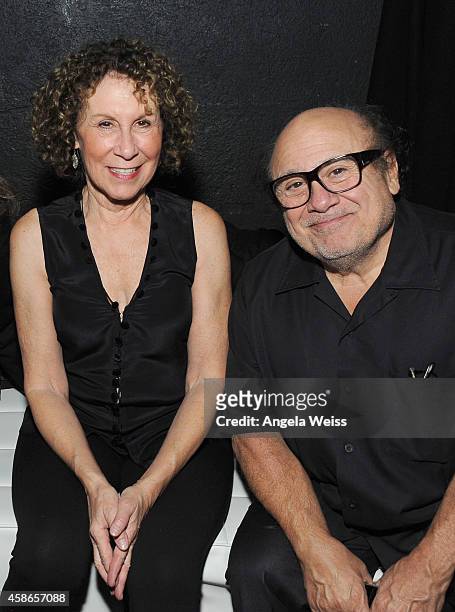Actors Rhea Perlman and Danny DeVito attend the International Myeloma Foundation 8th Annual Comedy Celebration benefiting The Peter Boyle Research...