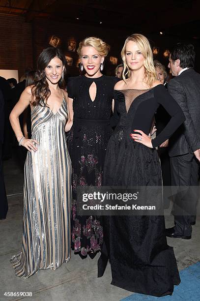 Co-president of Baby2Baby Norah Weinstein, actress Busy Philipps and co-President of Baby2Baby Kelly Sawyer attend the 2014 Baby2Baby Gala, presented...