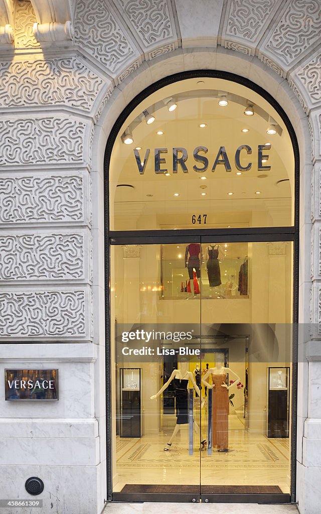 Versace Store Window Display.NYC