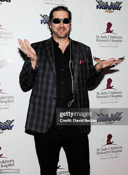 Professional poker player Phil Hellmuth appears at St. Judes Children's Rersearch Hospital's annual grand poker tournament at Vdara Hotel & Spa at...