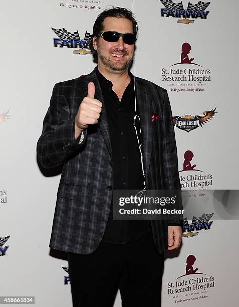 Professional poker player Phil Hellmuth appears at St. Judes Children's Rersearch Hospital's annual grand poker tournament at Vdara Hotel & Spa at...