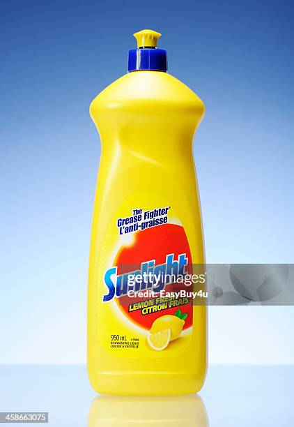 sunlight liquid soap - washing up liquid stock pictures, royalty-free photos & images