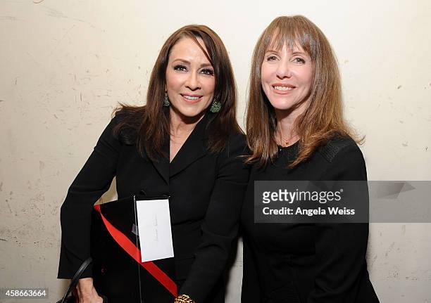 Actresses Patricia Heaton and Laraine Newman attend the International Myeloma Foundation 8th Annual Comedy Celebration benefiting The Peter Boyle...
