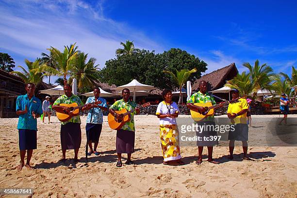 welcome to fiji - castaway island fiji stock pictures, royalty-free photos & images
