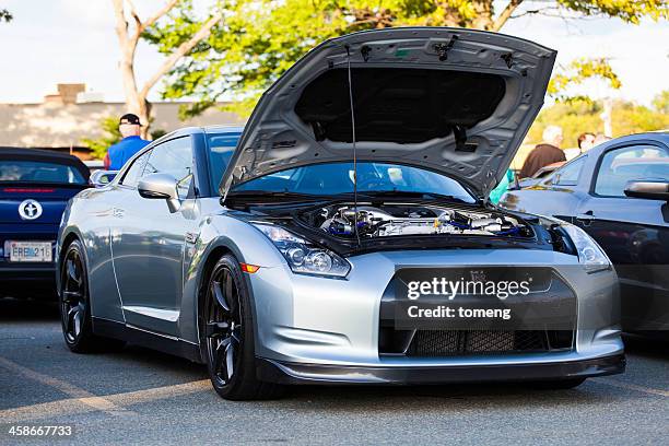 nissan gt-r - nissan stock-fotos und bilder