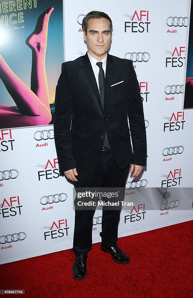 AFI FEST 2014 Presented By Audi - Gala Premiere Of "Inherent Vice"