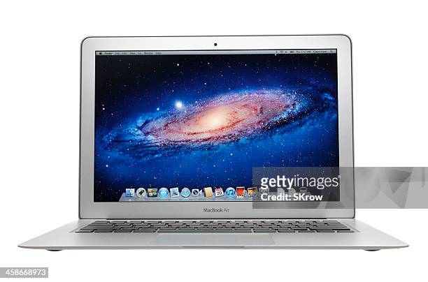 macbook air - apple macintosh stock pictures, royalty-free photos & images