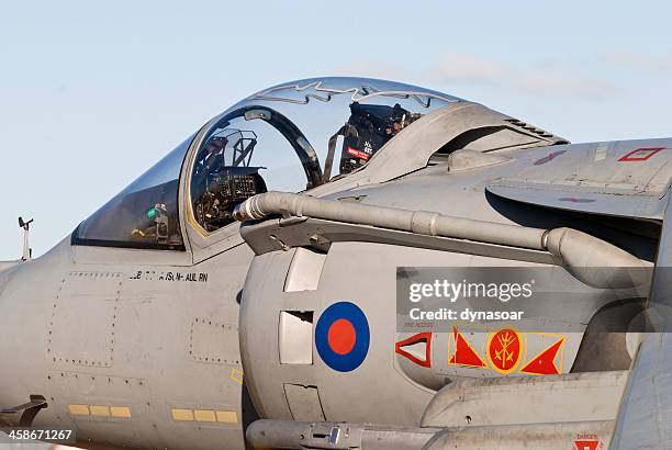 harrier gr9, 800 naval air squadron - air intake shaft stock pictures, royalty-free photos & images