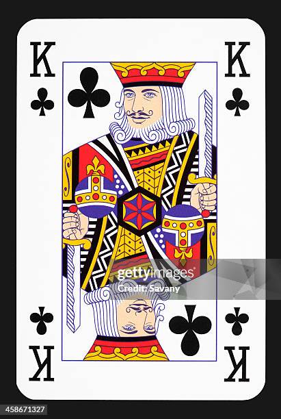 king of clubs - king of clubs stock pictures, royalty-free photos & images