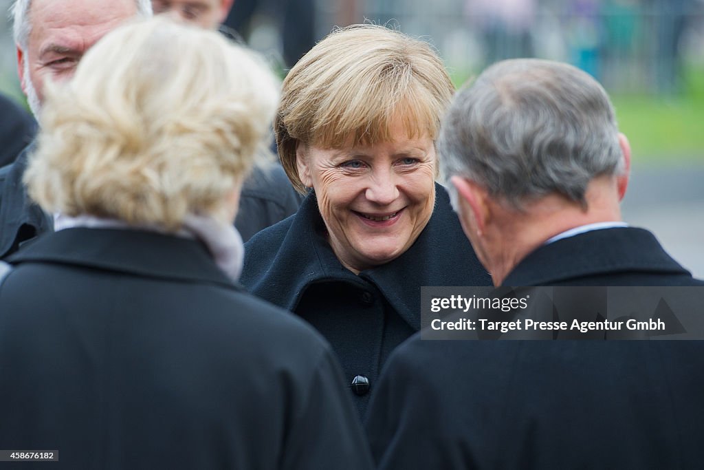Germany Celebrates 25th Anniversary Of The Fall Of The Berlin Wall