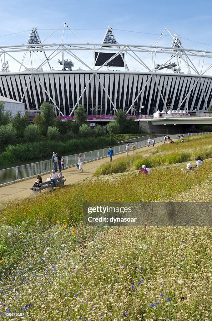 The London Olympic Stadium, Stratford