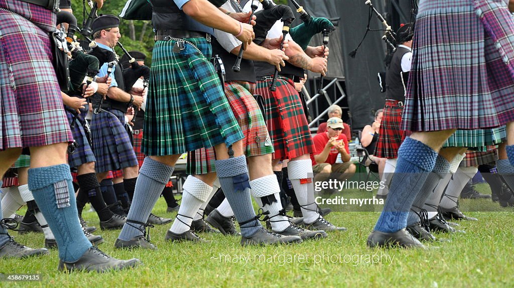 Fergus schottischen Festival und das Highland Games