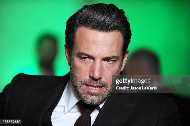 Actor Ben Affleck attends the "Project Greenlight" event at Boulevard3 on November 7, 2014 in Hollywood, California.